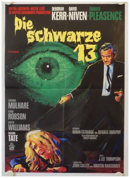 Die schwarze 13 originales deutsches Filmplakat